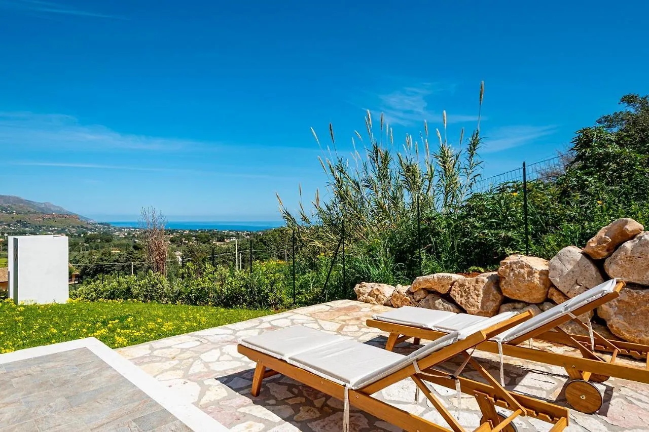 Villa Bellacosa Con Piscina Privata Vista Mare Castellammare del Golfo Italy